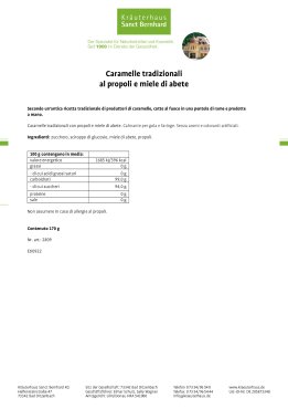 Caramelle tradizionali al propoli e miele di abete 170 g