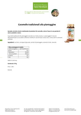 Caramelle tradizionali alla piantaggine 170 g