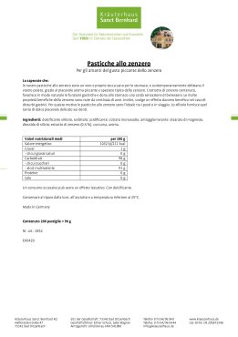 Pasticche allo zenzero 200 pezzo