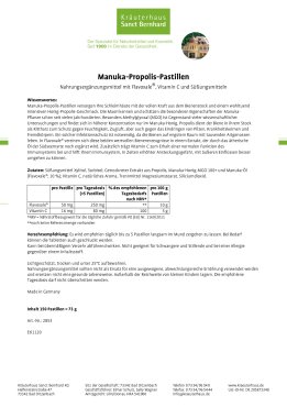 Manuka-Propolis-Pastillen 150 Tabletten