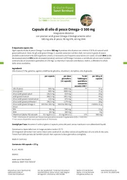 Capsule Omega 3 olio di pesce - 400 capsule 400 capsule