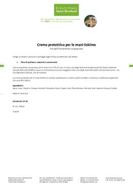 Crema protettiva per le mani Eskimo 25 ml 25 ml