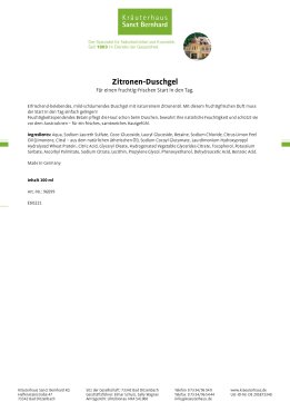 Zitronen-Duschgel 100 ml
