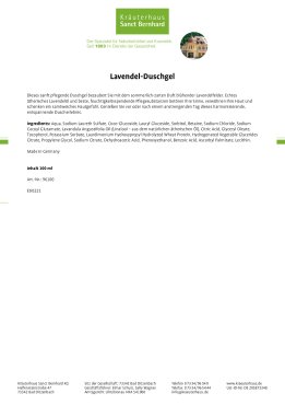 Lavendel-Duschgel 100 ml