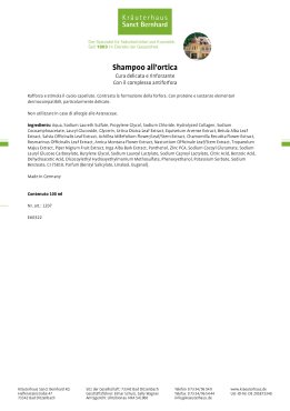 Shampoo all'ortica 100 ml 100 ml