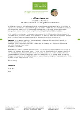 Coffein-Shampoo 100 ml