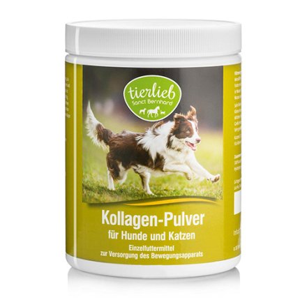tierlieb Kollagen-Pulver für Hunde und Katzen 400 g