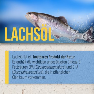 tierlieb Lachs&ouml;l f&uuml;r Hunde und Pferde 1000 ml