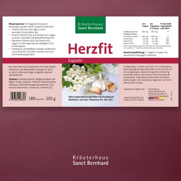 Herzfit-Kapseln 180 Kapseln