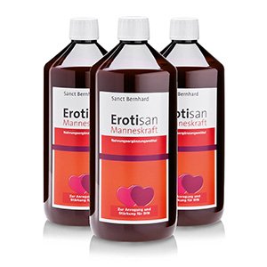 Erotisan-Virilité 3 x 1 litre 3 litre