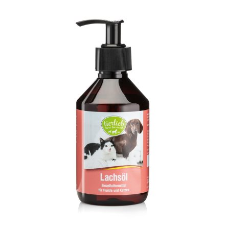 tierlieb Lachsöl für Hunde und Katzen 250 ml