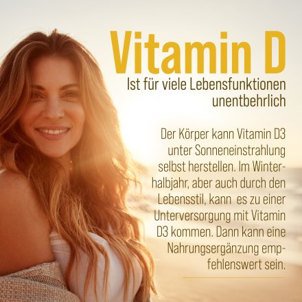 Vitamin D3 1.000 I.E. Mono-Tabletten 250 Tabletten