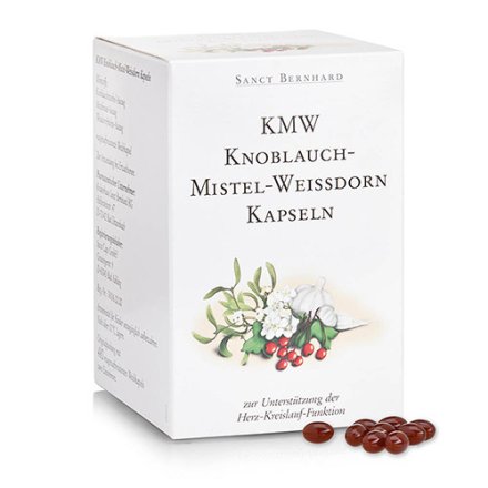 KMW Knoblauch-Mistel-Weißdorn Kapseln 480 Kapseln