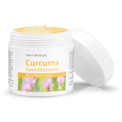 Crema per il viso alla curcuma 100 ml