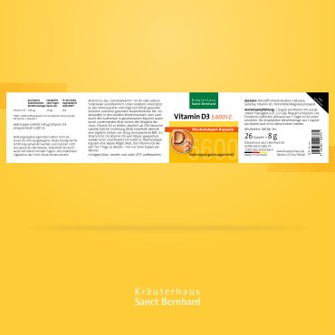 Vitamin D3 5.600 I.E. Wochendepot-Kapseln 26 Kapseln
