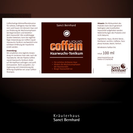 Coffein Liquid Haarwuchs-Tonikum 100 ml