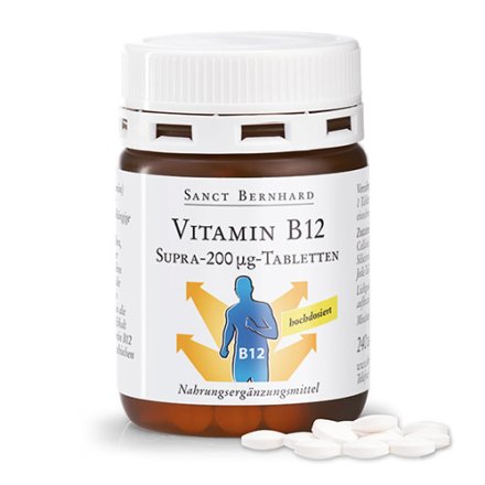 Vitamin-B12-Supra-200 &micro;g-Tabletten 240 Tabletten