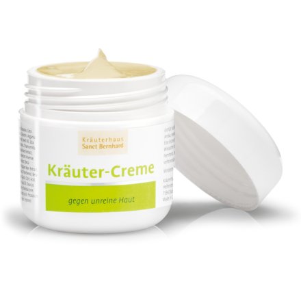 Cr&egrave;me aux fines herbes contre les impuret&eacute;s cutan&eacute;es 50 ml