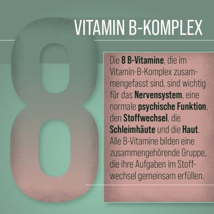Vitamin-B-Komplex-Kapseln 150 Kapseln