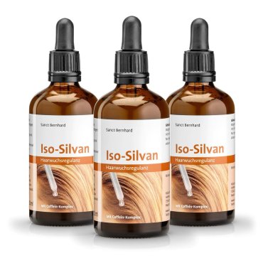 Iso-Silvan Hair Growth Regulator set of 3 300 ml