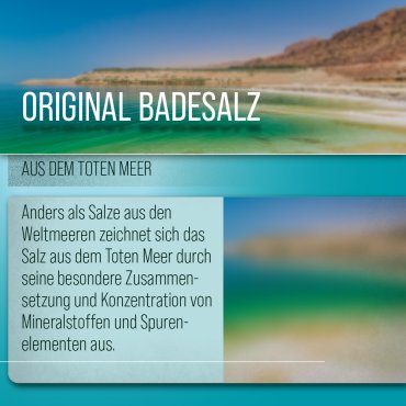 Original Badesalz aus dem Toten Meer 2 kg