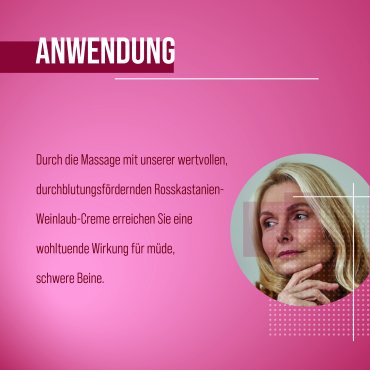 Rosskastanien-Weinlaub-Creme 150 ml