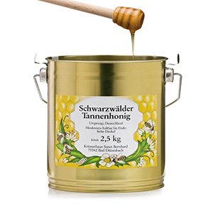 Miel de sapin de la Forêt-Noire 2.5 kg