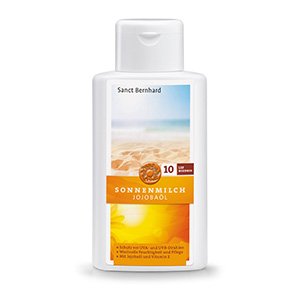 Jojoba-Sonnenschutzmilch LSF 10