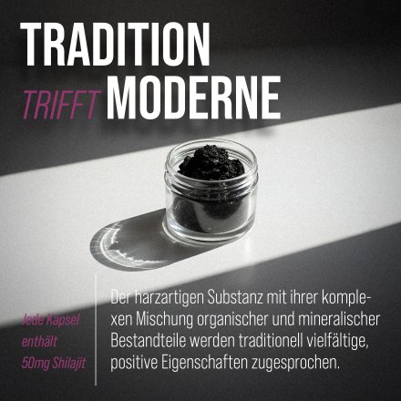 Shilajit-Kapseln 180 Kapseln