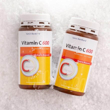 Vitamin C 600 Supra-Kapseln 180 Kapseln