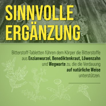 Bitterstoff-Tabletten Herbadigestiv 150 Tabletten