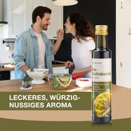 Bio-Kürbiskernöl geröstet 250 ml