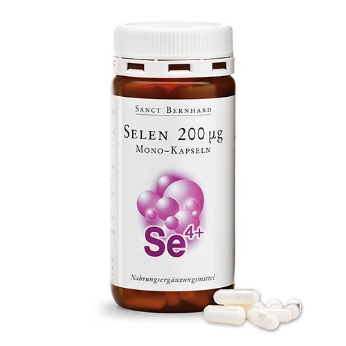 Capsule di selenio 200 µg Mono 180 capsule