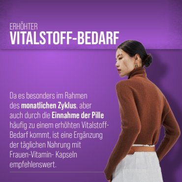 Frauen-Vitamin-Kapseln 60 Kapseln