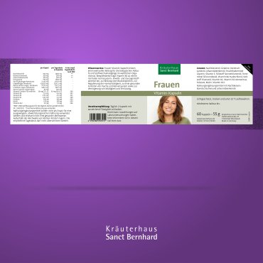 Frauen-Vitamin-Kapseln 60 Kapseln