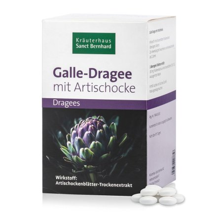 Bile-Dragée with Artichoke 150 dragées