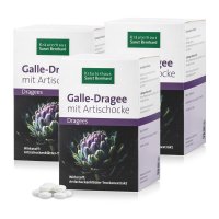 Bile-Dragée with Artichoke 3 piece treatment pack 450 dragées