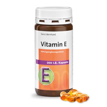 Gélules à  la vitamine E 200 U.I. 240 gélules