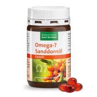 Omega-7 Sanddornöl-Kapseln 100 Kapseln