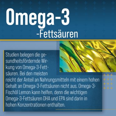 Omega-3-Fischöl Lemon 250 ml