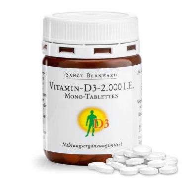 Vitamin D3-2,000 I.U. Mono-Tablets 150 tablets