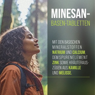 Minesan Basen-Tabletten 250 Tabletten