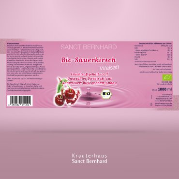 Bio-Sauerkirsch-Vitalsaft