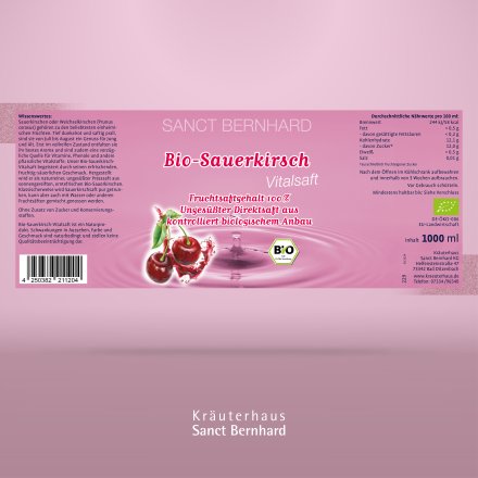 Bio-Sauerkirsch-Vitalsaft