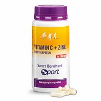 Sanct Bernhard Sport Capsule di vitamina C + zinco 180 capsule