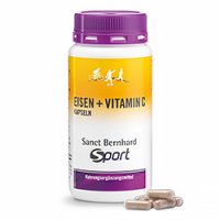 Sanct Bernhard Sport Iron Vitamin C Capsules 180 capsules