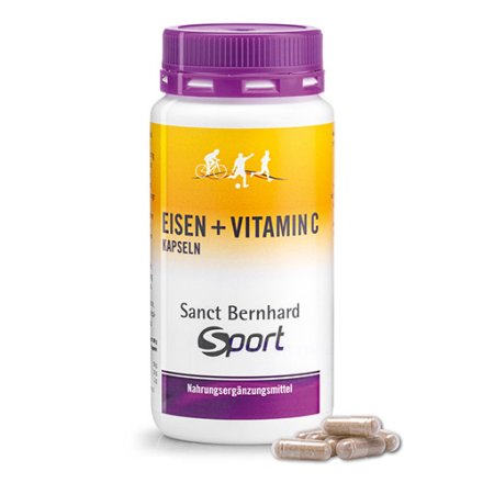 Sanct Bernhard Sport Eisen-Vitamin-C-Kapseln 180 Kapseln
