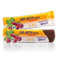 Sanct Bernhard Sport Bio-Aktiv-Riegel Cranberry 40 g