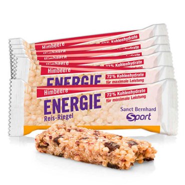 Sanct Bernhard Sport Energy Rice Bar Raspberry set of 11 bars 550 g