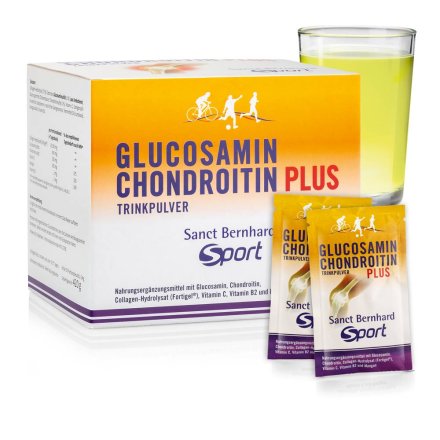 Sanct Bernhard Sport Boisson en poudre Glucosamine-Chondroïtine-Plus 420 g